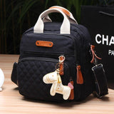 Multi functional Canvas Shoulder Diaper Bag - Pepmybaby