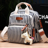 Multi functional Canvas Shoulder Diaper Bag - Pepmybaby