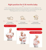 6 in 1 Ergonomic Hip Seat Baby Carrier - Pepmybaby