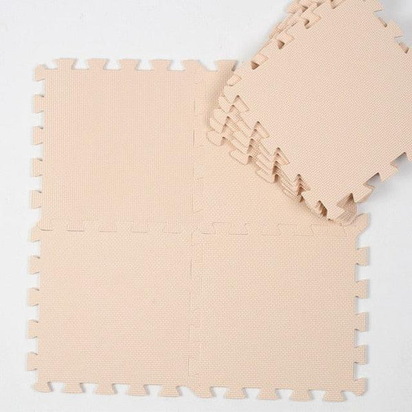Foam Interlocking Puzzle Play Mat Tiles. Fall Safety Play Mats - Pepmybaby