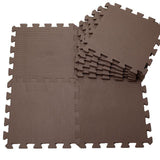 Foam Interlocking Puzzle Play Mat Tiles. Fall Safety Play Mats - Pepmybaby