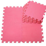 Foam Interlocking Puzzle Play Mat Tiles. Fall Safety Play Mats - Pepmybaby