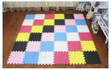 Foam Interlocking Puzzle Play Mat Tiles. Fall Safety Play Mats - Pepmybaby