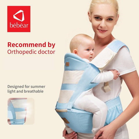 6 in 1 Ergonomic Hip Seat Baby Carrier - Pepmybaby