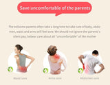 Premium 6 in 1 Ergonomic Sling - Baby Carrier & Hip Seat - Pepmybaby