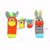 Baby Rattle Toys Wrist Rattle & Foot Socks - Pepmybaby