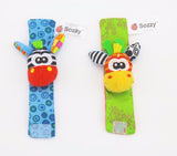 Baby Rattle Toys Wrist Rattle & Foot Socks - Pepmybaby