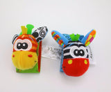 Baby Rattle Toys Wrist Rattle & Foot Socks - Pepmybaby