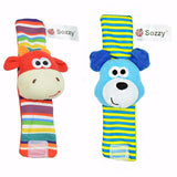 Baby Rattle Toys Wrist Rattle & Foot Socks - Pepmybaby