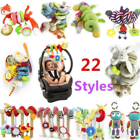 Stroller Bar Activity Hanging Soft Toys - Pepmybaby