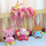 Stroller Bar Activity Hanging Soft Toys - Pepmybaby