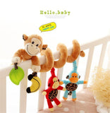 Stroller Bar Activity Hanging Soft Toys - Pepmybaby