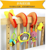 Stroller Bar Activity Hanging Soft Toys - Pepmybaby