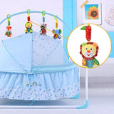 Baby Stroller Toys - Hanging Soft Toys for Prams, Strollers & Push Chairs - Pepmybaby