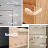 Child Safety Locks - Latches for Baby Proofing Cabinet, Drawers, Appliances - Pepmybaby