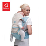 Premium 6 in 1 Ergonomic Sling - Baby Carrier & Hip Seat - Pepmybaby