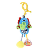 Rattles Toys Cotton Stroller Pram Crib Hanging Soft Plush Animal Clip Baby Crib Bed Hanging Bells Toys - Pepmybaby