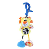 Rattles Toys Cotton Stroller Pram Crib Hanging Soft Plush Animal Clip Baby Crib Bed Hanging Bells Toys - Pepmybaby