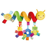 Baby Toddler Animal Spiral Rattles Bed & Stroller Toys - Pepmybaby