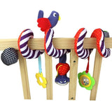 Baby Toddler Animal Spiral Rattles Bed & Stroller Toys - Pepmybaby