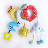 Baby Toddler Animal Spiral Rattles Bed & Stroller Toys - Pepmybaby