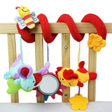 Baby Toddler Animal Spiral Rattles Bed & Stroller Toys - Pepmybaby