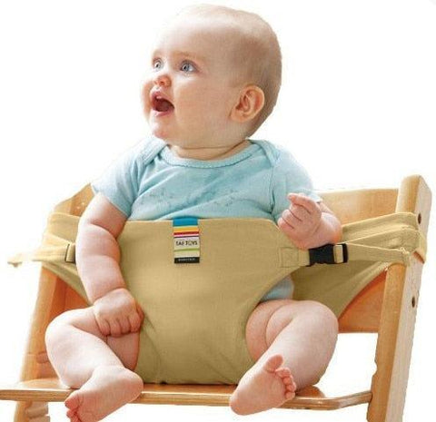 Baby dinning lunch chair/seat safety belt/portable infant seat/dinning chair cover/bebe seguridad - Pepmybaby