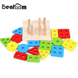 Early Education Wooden Puzzle. Montessori Toys to Improve Cognitive & Sensory Skills - Pepmybaby