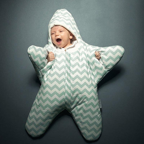 New Arrival Cute Star Baby Sleeping Bags Winter Baby Sleep Sack Warm Baby Blanket Swaddle - Pepmybaby